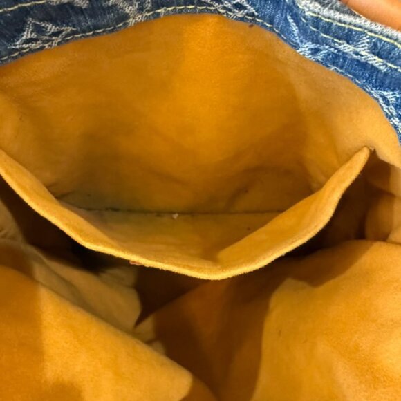 Louis Vuitton Sac Plat Denim Shopping Tote - Picture 10 of 15